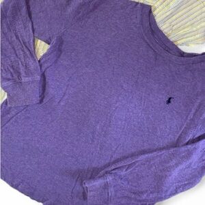Polo by Ralph Lauren • Purple • Long Sleeve Tee